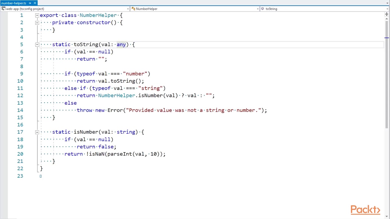 Mastering TypeScript: Avoiding the any Type | packtpub.com