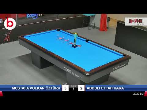 MUSTAFA VOLKAN ÖZTÜRK & ABDULFETTAH KARA Bilardo Maçı - 