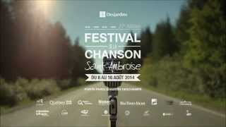 Festival de la chanson de Saint-Ambroise programmation 2014