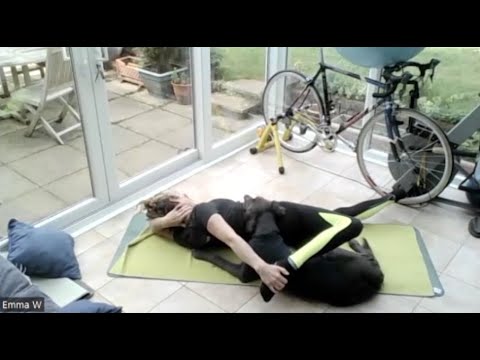 22 05 18 Body Biomechanics & Pilates: Session 44 - working on the ribs with a bit of puppy action
