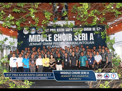 Solagratia Male Choir (SGMC) Hymne PKB GMIM & DIAMLAH