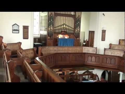 John playing the Organ at Marazion Methodist Chapel  4/07/2012