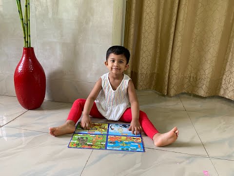 Animals  Puzzle by Krishika. | An Animal Puzzle Game for Toddlers. #princesskrishika