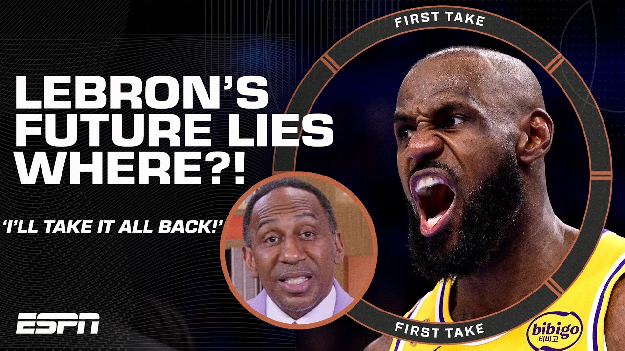 LeBron James to the NEW YORK KNICKS? 😳 Stephen A. says he'll 'TAKE BACK EVERYTHING!' | First Take