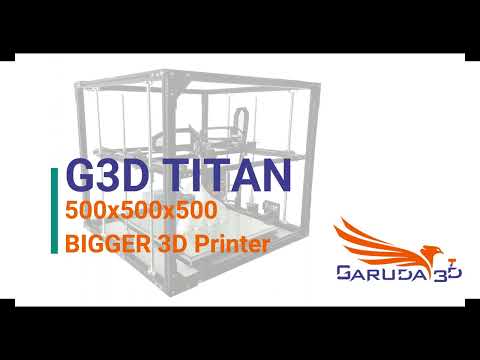 Titan Pro large format industrial 3D printer printing a full-scale engineering component