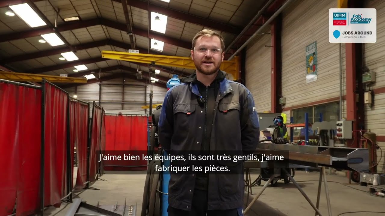 Portraits d'Artur et Vadim, soudeurs chez Allia / IWF France