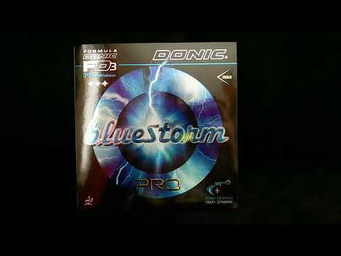 Unboxing the Donic Bluestorm Pro table tennis rubber