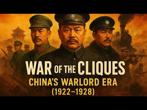 War of the Cliques: China’s Warlord Era (1922–1928)