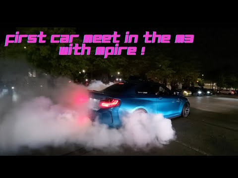 First Time at an MPIRE Car Meet in the M3! Burnouts, Donuts & Mad Vibes in London 🇬🇧🔥