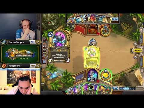 Bunnyhoppor vs Fenomeno - Hearthstone Grandmasters Europe - Week 1 Day 1