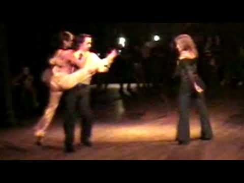 Gustavo Rosas. Tango con Guillermina Quiroga y Cynthia Fatori en New York.Abril 2005.U.S.A.