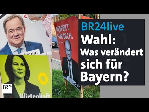 BR24live: Richtungswahl - Was verändert sich für Bayern? | Münchner Runde | BR24