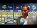 Henk Fraser na ADO-Sparta (1-2): 'We moeten gewoon genieten'