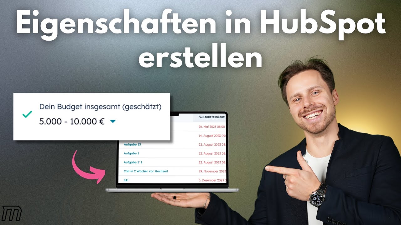 Eigenschaften in HubSpot erstellen und verwalten