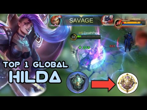 UNSTOPPABLE HILDA | TOP 1 GLOBAL HILDA | HILDA ONE HIT DELETE BUILD