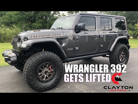 WRANGLER 392 HOW BIG DID WE GO? *Clayton Off Road Lift Kit