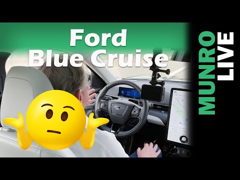 Sandy checks out Ford's BlueCruise hands-free driver assist technology.