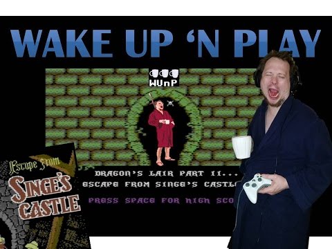 Dragon's Lair Part II (C64) | Wake Up 'N' Play Episode #8 | HD 60FPS