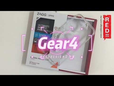 Gear4 Crystal Palace Snap Crystal Clear Impact Protection with MagSafe Compatibility for iPhone 13