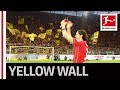 Dortmund Fans Celebrate Old Boy Neven Subotic