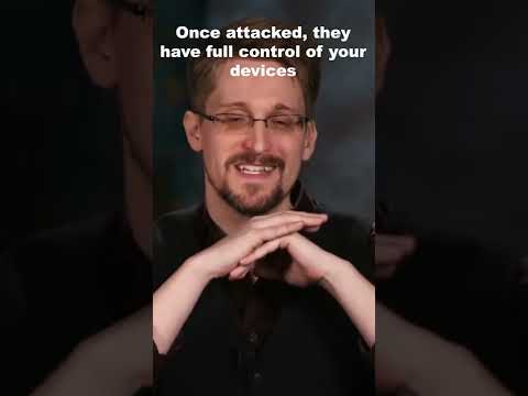 YOU ARE BEING HACKED RIGHT NOW! 1 Minute Snowden Government Hacking #shorts