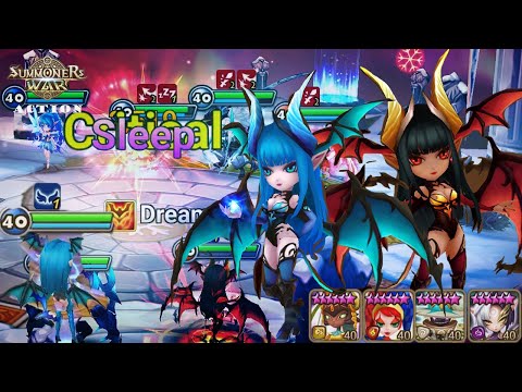 SPECIAL LEAGUE | ITs TIME TO SLEEP! Succubus - AKIA x Izaria TEAM | RTA | Highlights - Summoners War