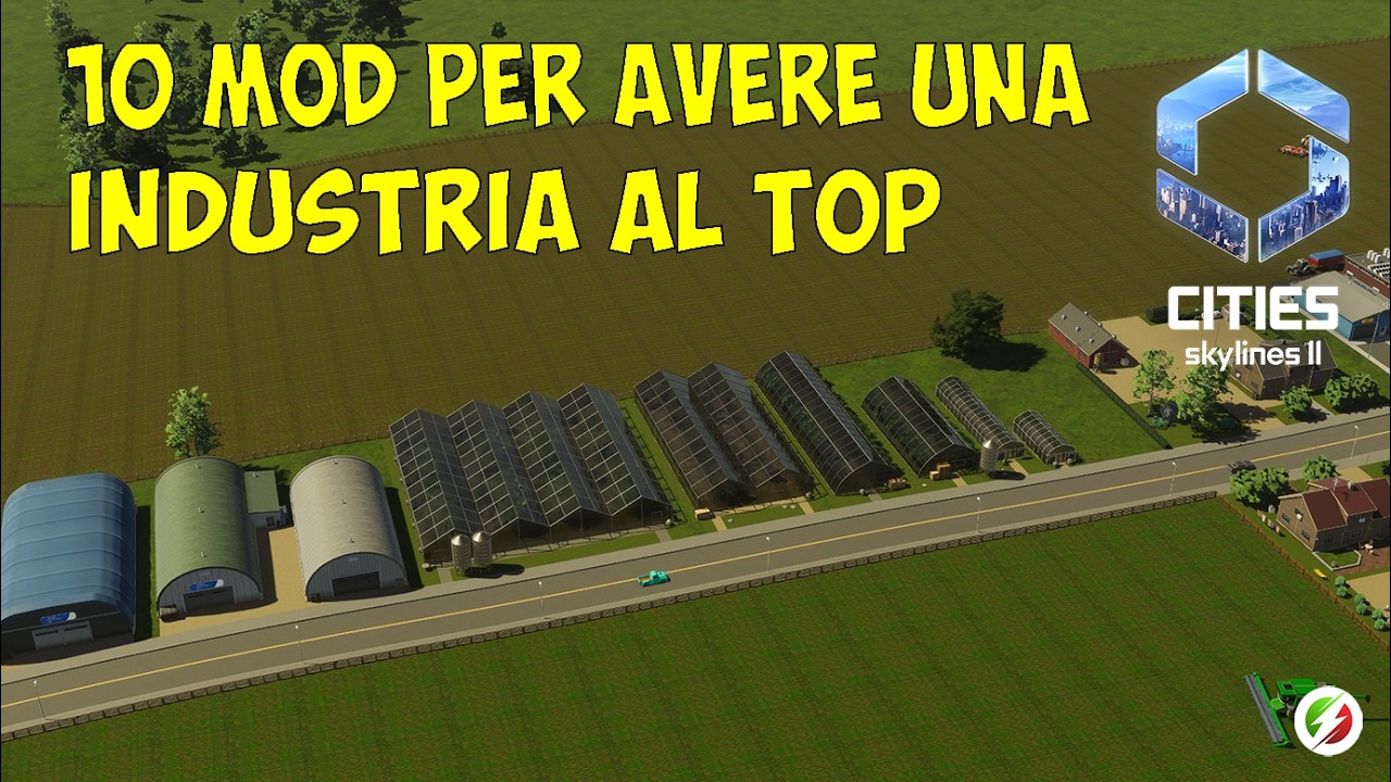 10 mod per una industria al TOP su Cities Skylines 2 1