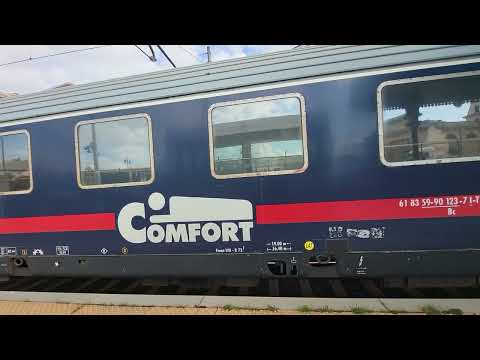 Intercitynotte da Siracusa a Milano Centrale con doppia E403