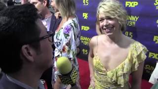 Mary Elizabeth Ellis talk the Waitress and meeting husband Charlie Day video