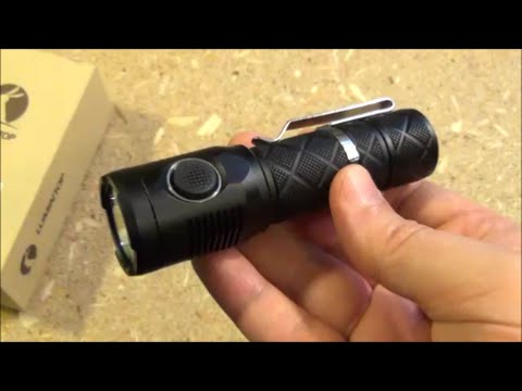 Lumintop SD Mini, 1000LM Flashlight Review, 1x18650, USB Rechargeable Video