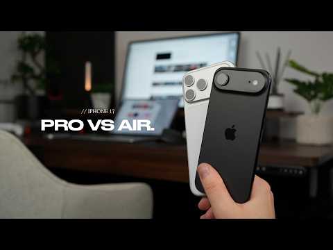 iPhone Air vs iPhone 17 Pro // Which Should You Actually Buy?