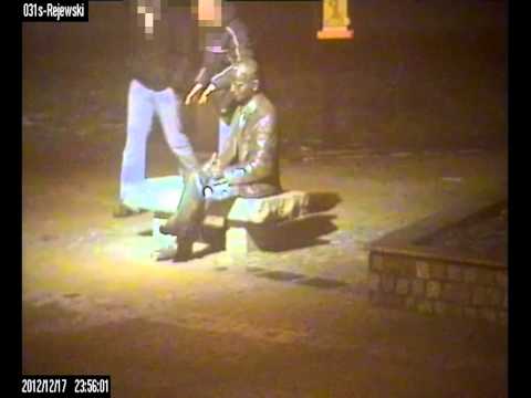 Pijana gimbaza w akcji. Miasto Bydgoszcz.