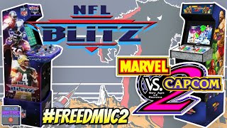 Marvel vs Capcom 2 is coming from Arcade1up. Plus more NFL Blitz leaks