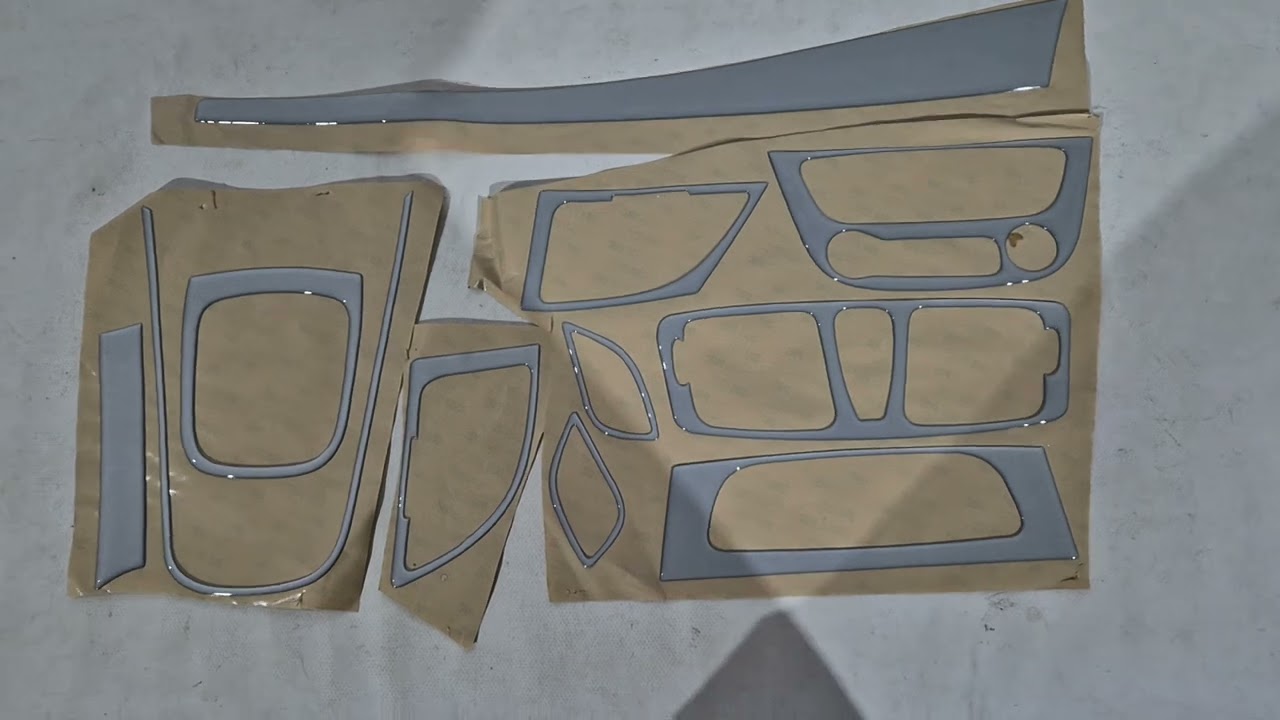 Накладки на панель (Meric) Video 1