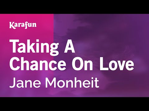 Taking a Chance on Love - Jane Monheit | Karaoke Version | KaraFun