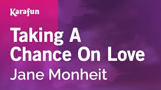 Karaoke Taking A Chance On Love - Jane Monheit *