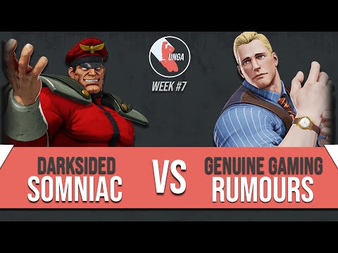 DS | Somniac (M.Bison) vs GG | Rumours (Cody) // SFV:S1 | Week #7 // Losers Final