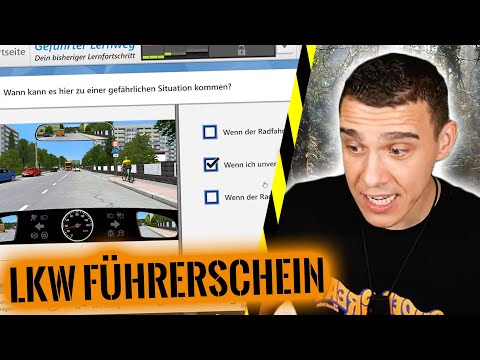 LERNEN für den LKW FÜHRERSCHEIN - Wüsstet ihr die Antworten? | Survival Mattin