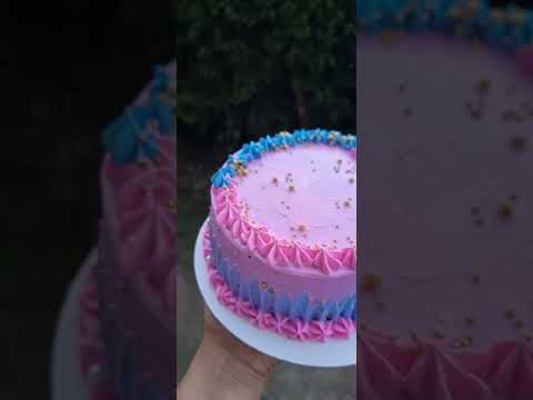 vanila cake decoration ideas....