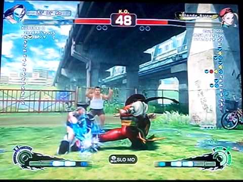 Kurenai Q (Claw #2) vs. ousgi bent (Cammy #41) SSFIV AE JAPANESE RANK MATCH