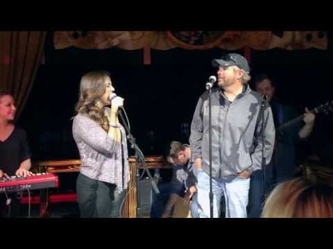 Krystal Keith & Toby Keith sing Cabo San Lucas LIVE