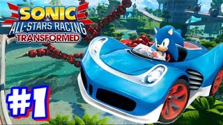 Sonic & All Stars Racing Transformed Wii U - World Tour - Part 1