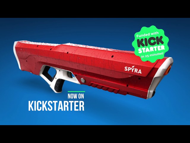 Video Teaser für Spyra One | Water Gun Features | LIVE on Kickstarter! (July 2018)