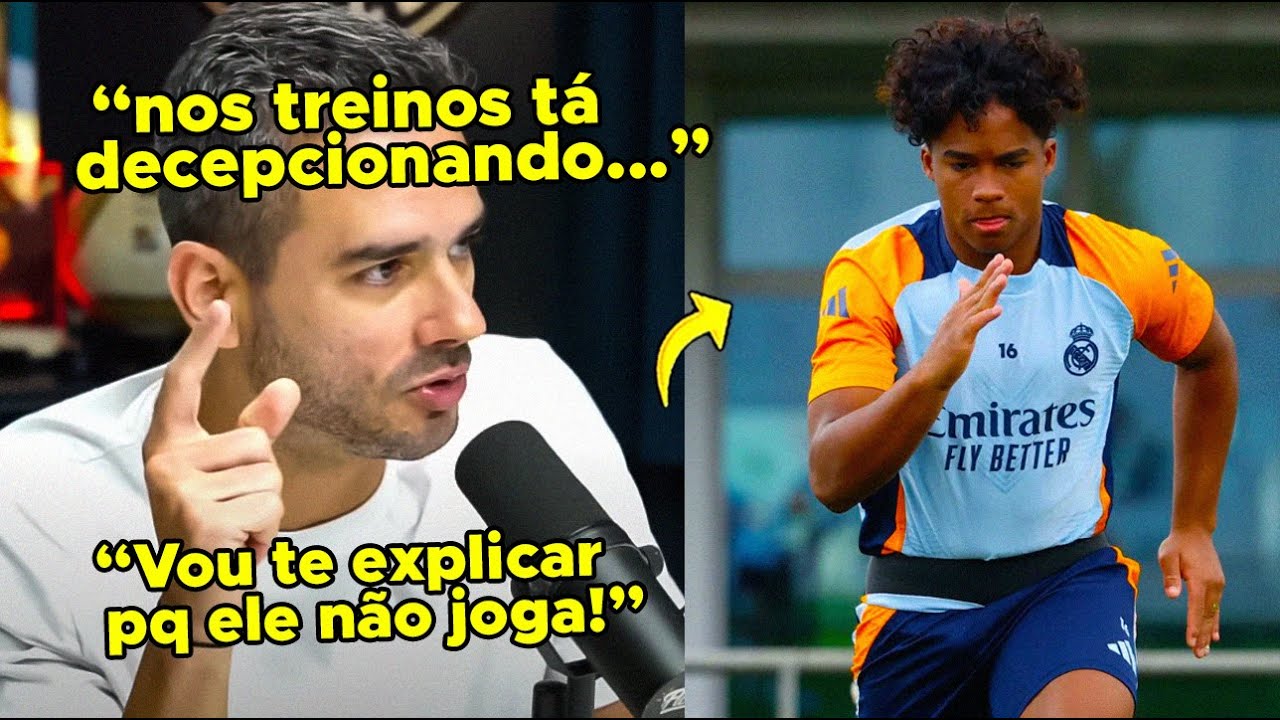 ANÁLISE IMPRESSIONANTE DE MARCELO BECHLER SOBRE FASE DO ENDRICK NO REAL MADRID!