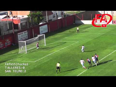 FATV 15 Fecha 1 - Talleres 0 - San Telmo 2