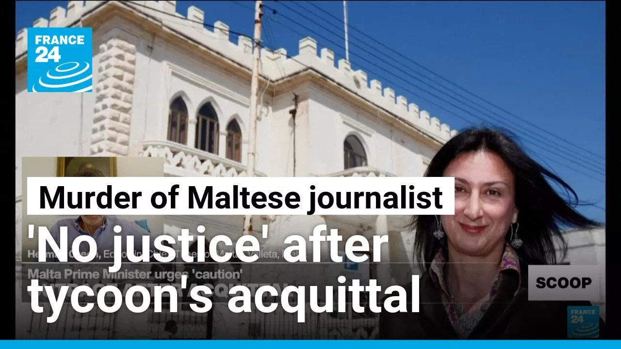 What does acquittal in the Daphne Caruana Galizia case mean for journalists? • FRANCE 24 English