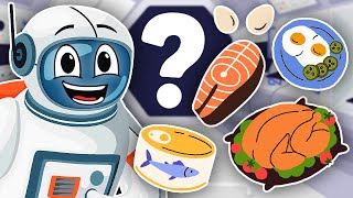 What Do Astronauts Eat In Space? | Songs For Kids | KLT