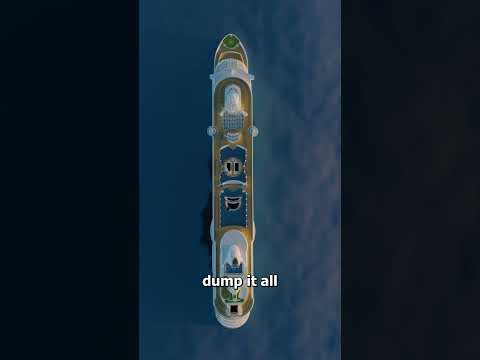 How Cruise Ships Dump Their Waste 🚢😨