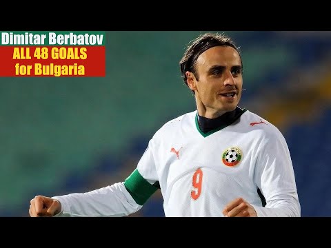 Dimitar Berbatov ◉ All 48 Goals for Bulgaria 🇧🇬
