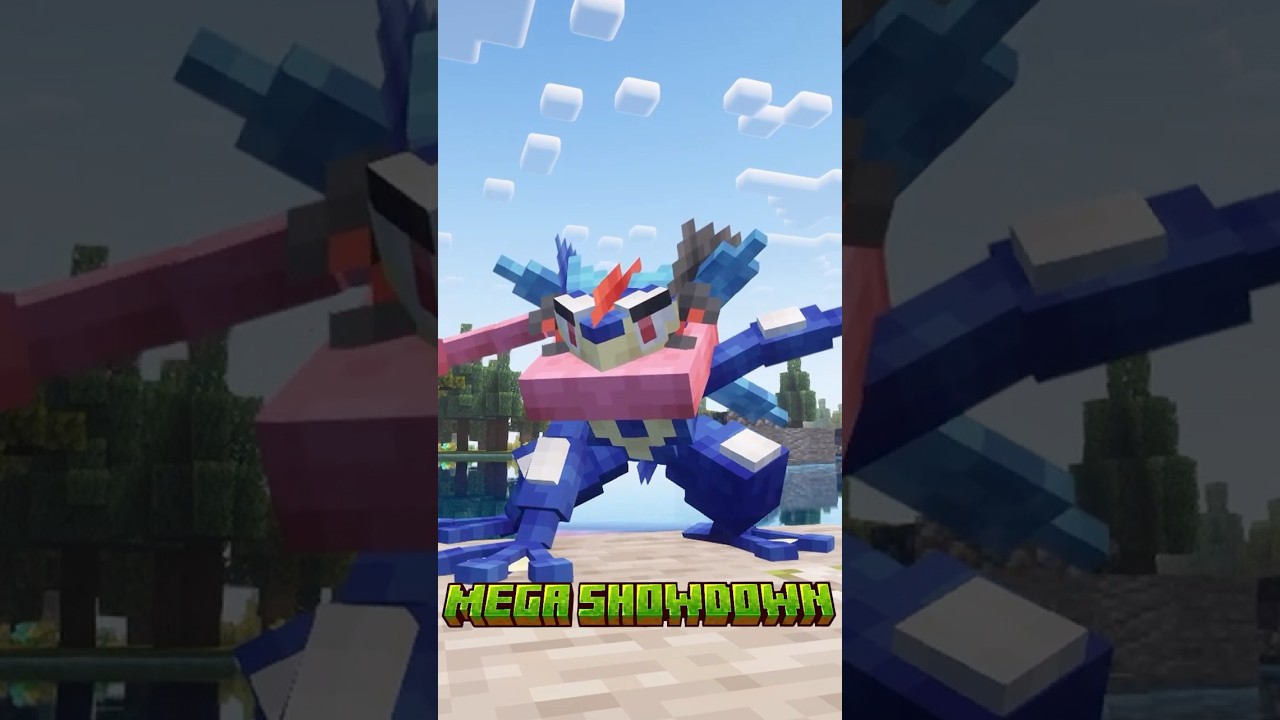How to get Ash-Greninja in Cobblemon Mega Showdown!! #cobblemon #minecraft #minecrafttutorial